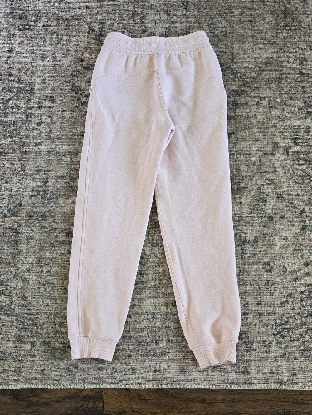 Lululemon Scuba High-Rise Jogger Pants Fleece 28" Pink Mist Sweatpants Size 2 - Picture 7 of 10